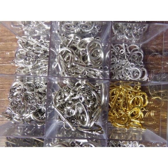 325+ Toggle Clasp Sets in Container Jewelry Making - Picture 3 of 4